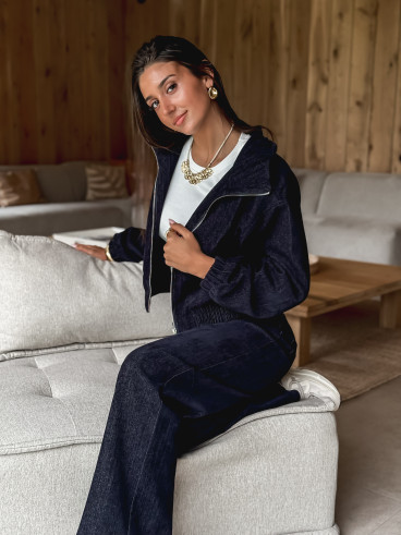 Gilet Islina - Bleu foncé