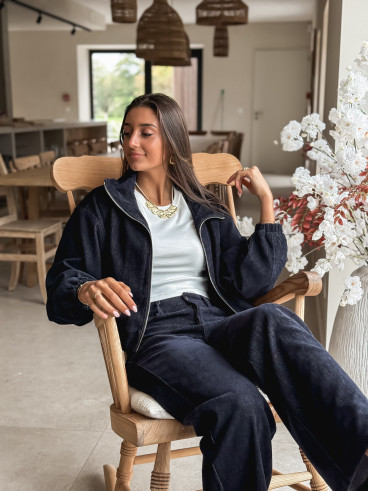 Gilet Islina - Bleu foncé