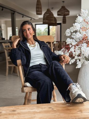 Pantalon Islina - Bleu foncé