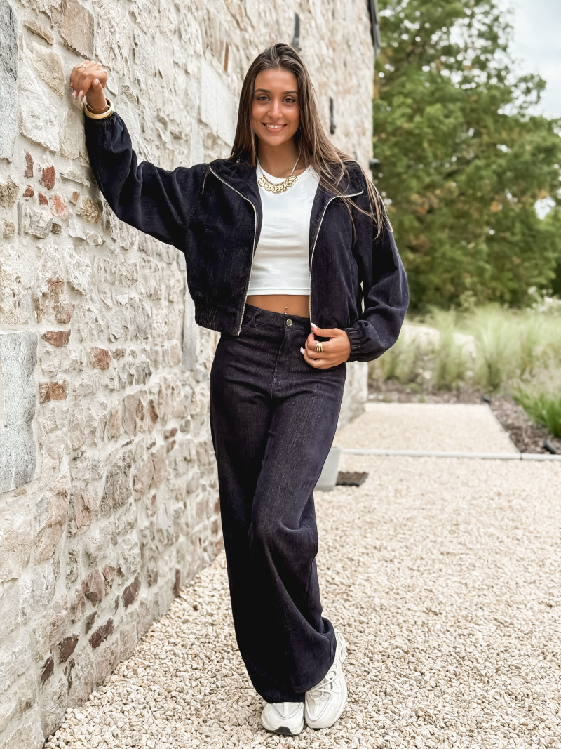 Pantalon Islina - Bleu foncé