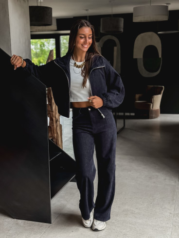 Pantalon Islina - Bleu foncé