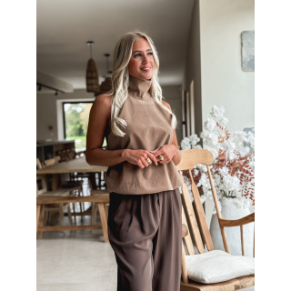 Blouse Darla - Taupe