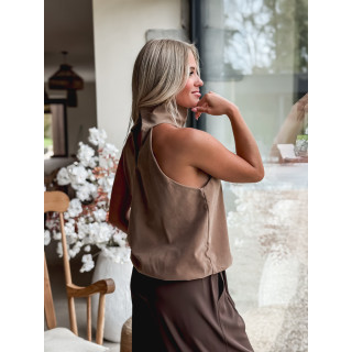 Blouse Darla - Taupe