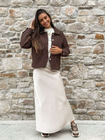 Veste Azylis - Chocolat