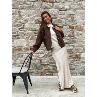 Veste Azylis - Chocolat