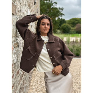 Veste Azylis - Chocolat