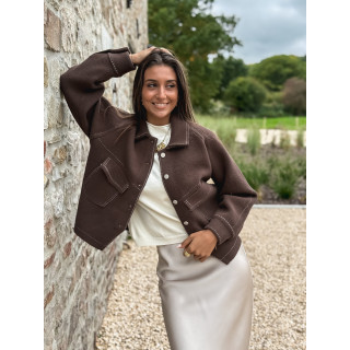 Veste Azylis - Chocolat