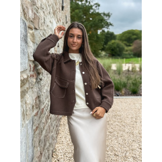 Veste Azylis - Chocolat