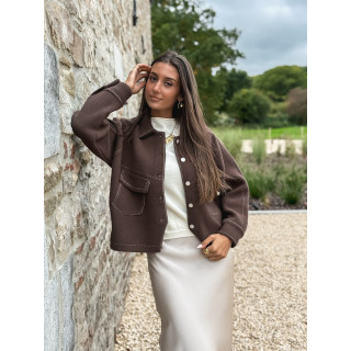 Veste Azylis - Chocolat