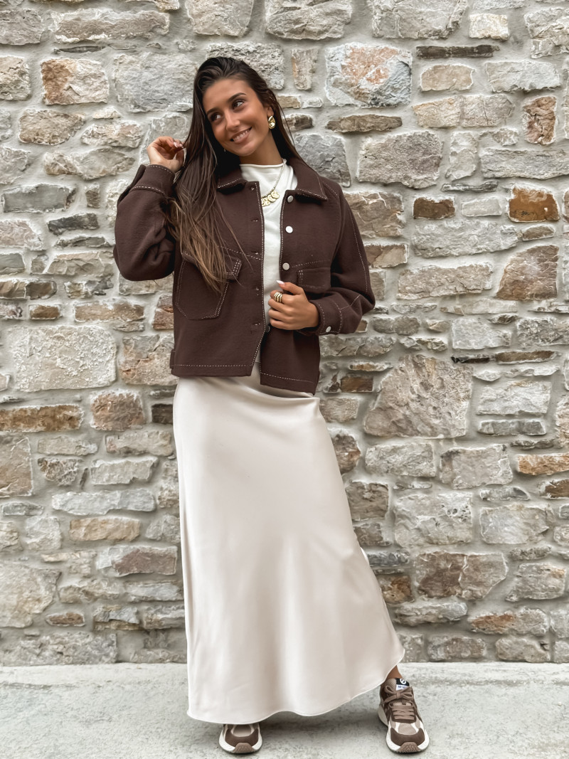 Jupe Grande Taille (taille L) WESTBROOK Par Known Supply - Couleur Perle/blanc, Style Mini Skort - Neuve Avec étiquettes