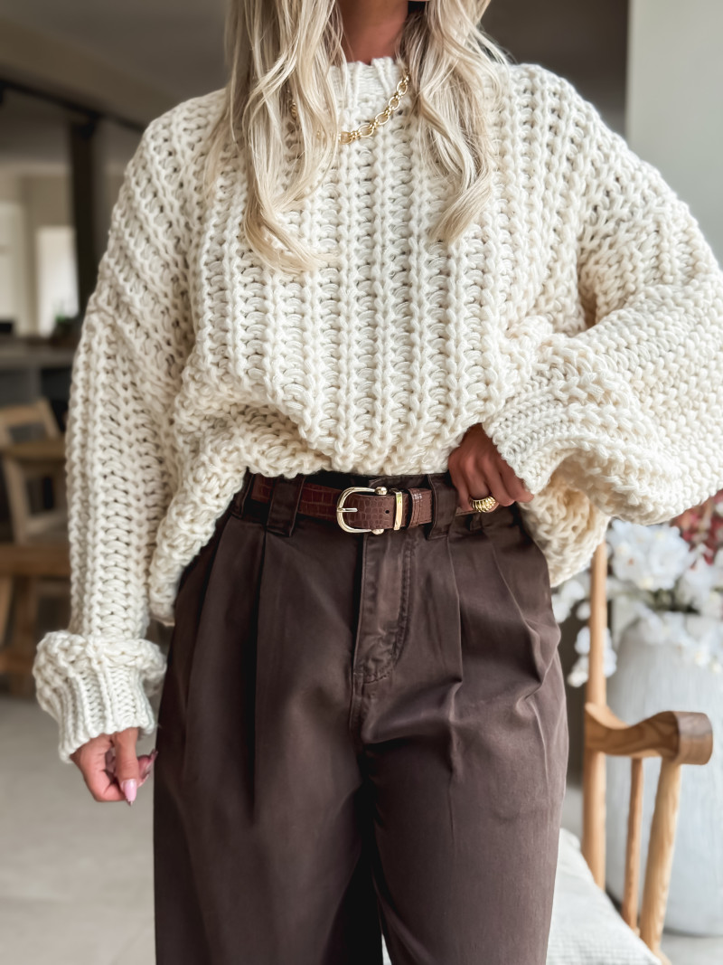 Ceinture Rinconada - Chocolat