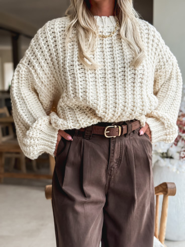 Ceinture Rinconada - Chocolat