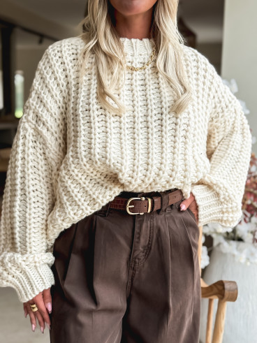 Ceinture Rinconada - Chocolat