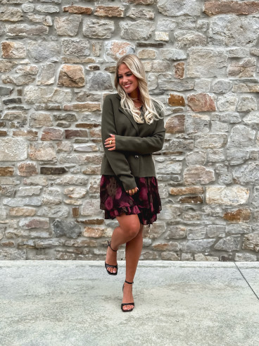 Gilet Alexandriane - Kaki