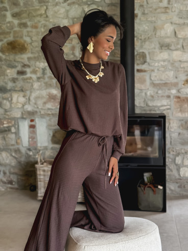 Ensemble Mayka - Chocolat