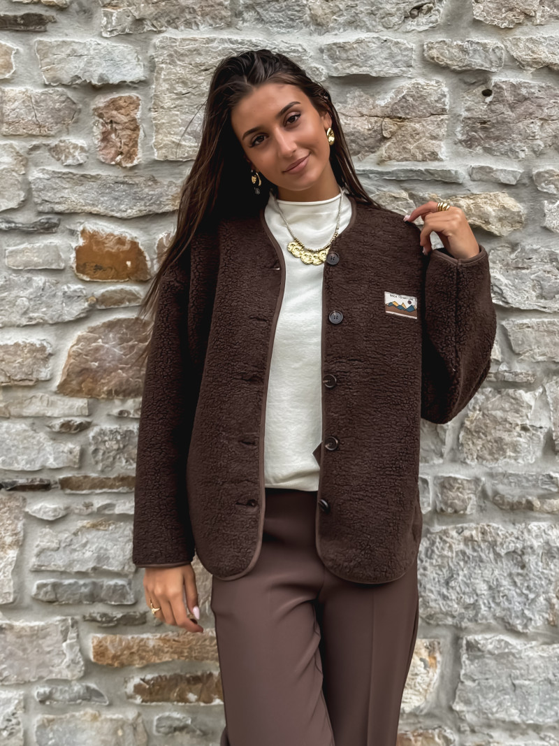 Veste Sianna - Chocolat