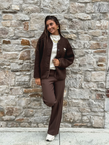 Veste Sianna - Chocolat