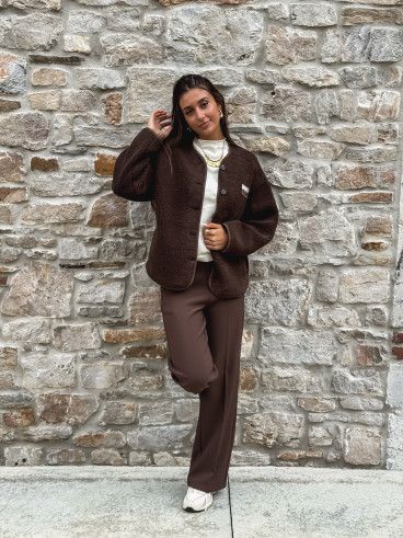 Veste Sianna - Chocolat