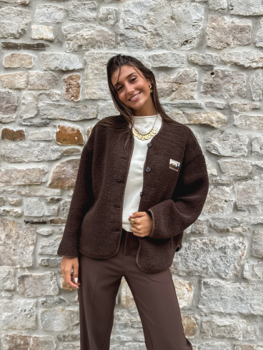 Veste Sianna - Chocolat