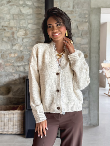 Gilet Ayala - Beige