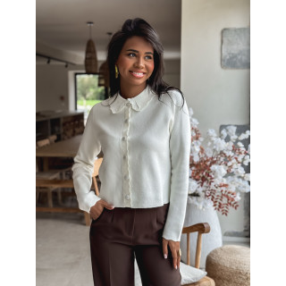 Gilet Roxana - Ecru