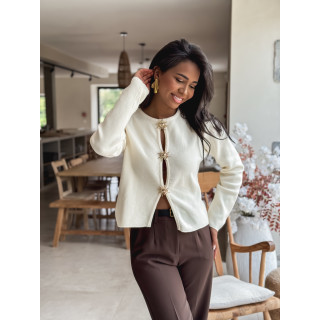 Pull Isandra - Ecru