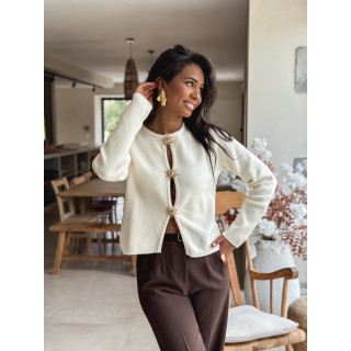 Pull Isandra - Ecru