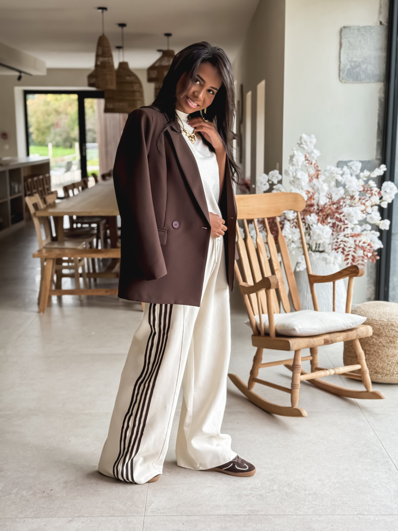 Blazer Alma - Chocolat