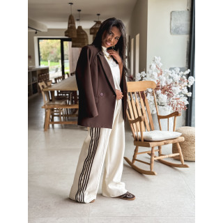 Blazer Alma - Chocolat
