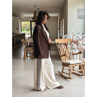 Blazer Alma - Chocolat
