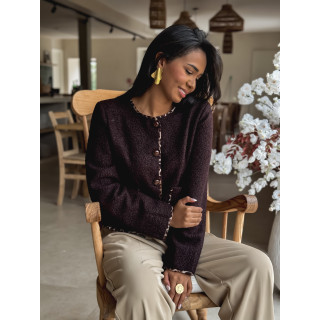 Veste Auriane - Chocolat