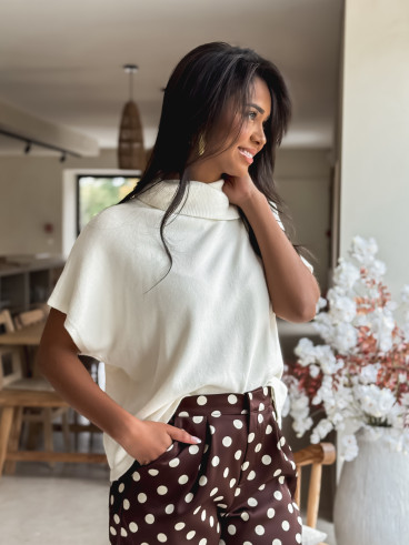 Pull Mallia - Ecru Pull Mallia - Ecru