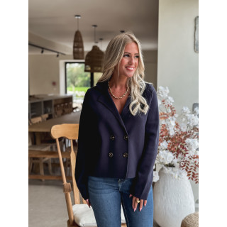 Gilet Alexandriane - Bleu marine
