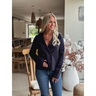 Gilet Alexandriane - Bleu marine