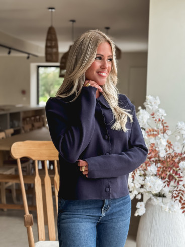 Gilet Roxana - Bleu marine