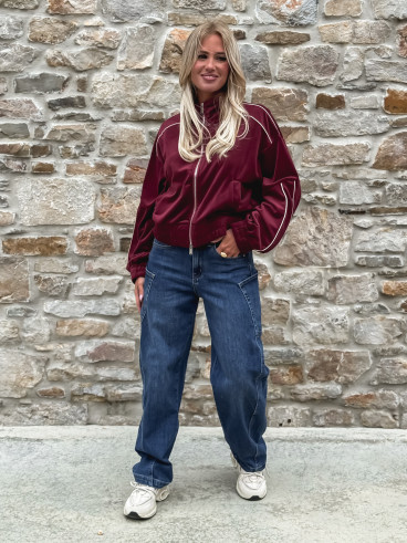 Gilet Aélya - Bordeaux