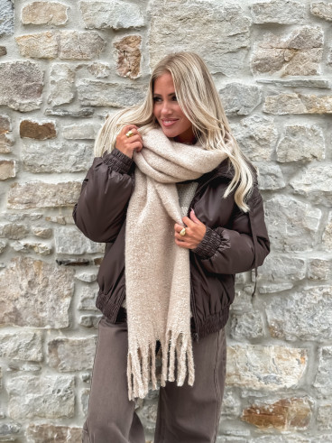 Echarpe Finlande - Taupe