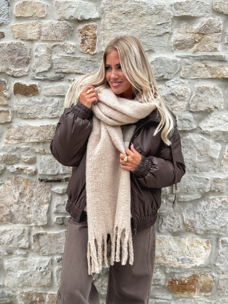 Echarpe Finlande - Taupe