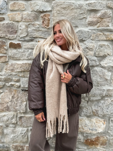 Echarpe Finlande - Taupe