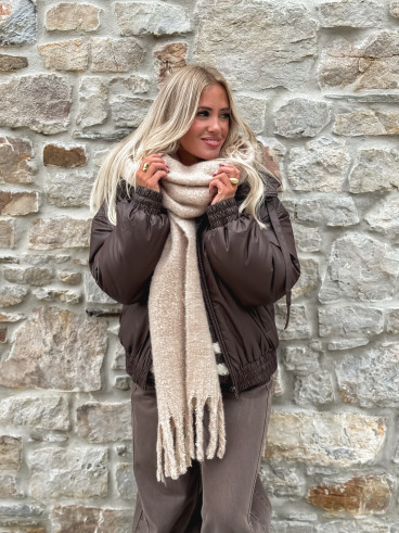 Echarpe Finlande - Taupe
