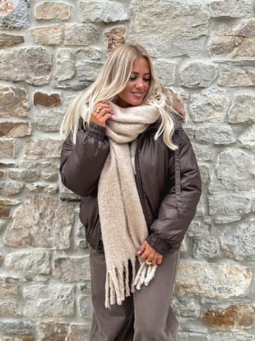 Echarpe Finlande - Taupe