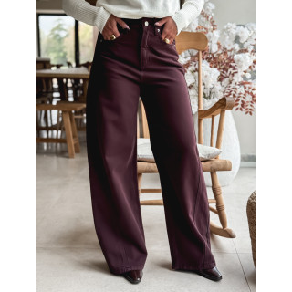 Jeans Naoma - Bordeaux