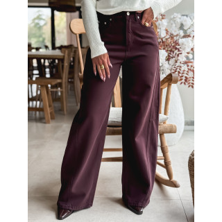 Jeans Naoma - Bordeaux