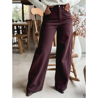 Jeans Naoma - Bordeaux