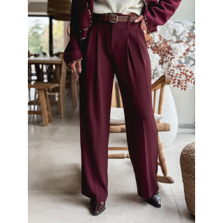 Pantalon Milane - Bordeaux