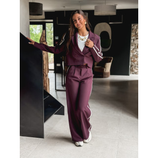 Blazer court Soleya - Bordeaux