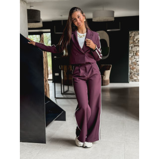 Blazer court Soleya - Bordeaux