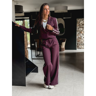 Blazer court Soleya - Bordeaux