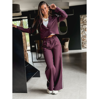 Blazer court Soleya - Bordeaux