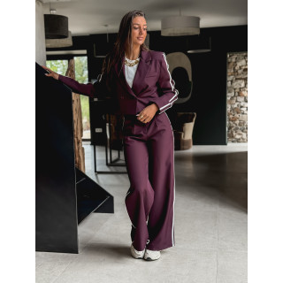 Blazer court Soleya - Bordeaux
